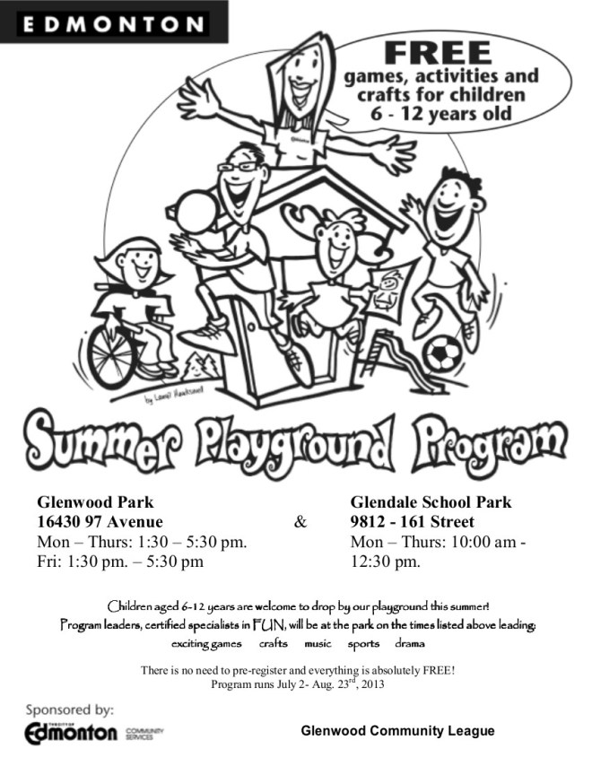 2013 playground poster