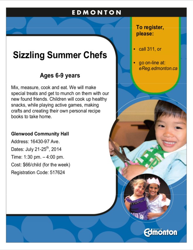 Sizzling Summer Chefs RC poster